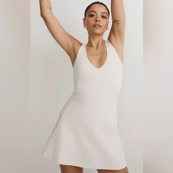 Outdoor Voices Cream Mini Dress - Picture 4 of 13